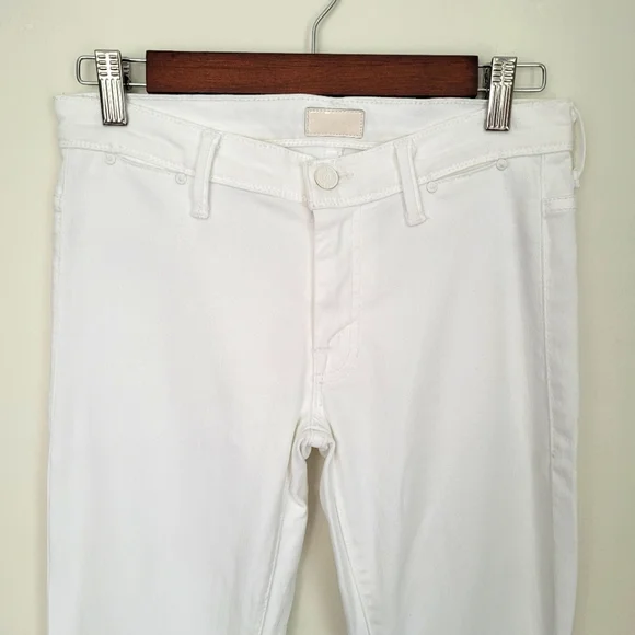 MOTHER Denim The Curfew Low Rise Flare Leg In Sleeping Beauty Size 26 - Picture 3 of 14